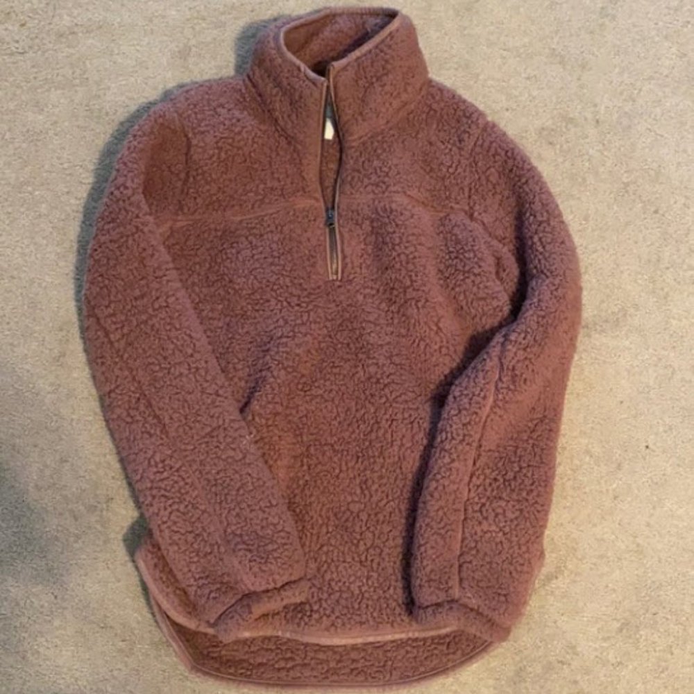 Mauve Sherpa Fleece